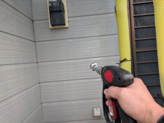 塗装前の高圧洗浄